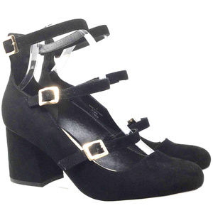 Asos 911658 Women’s Round Toe Mary Jane Pumps Sz 6